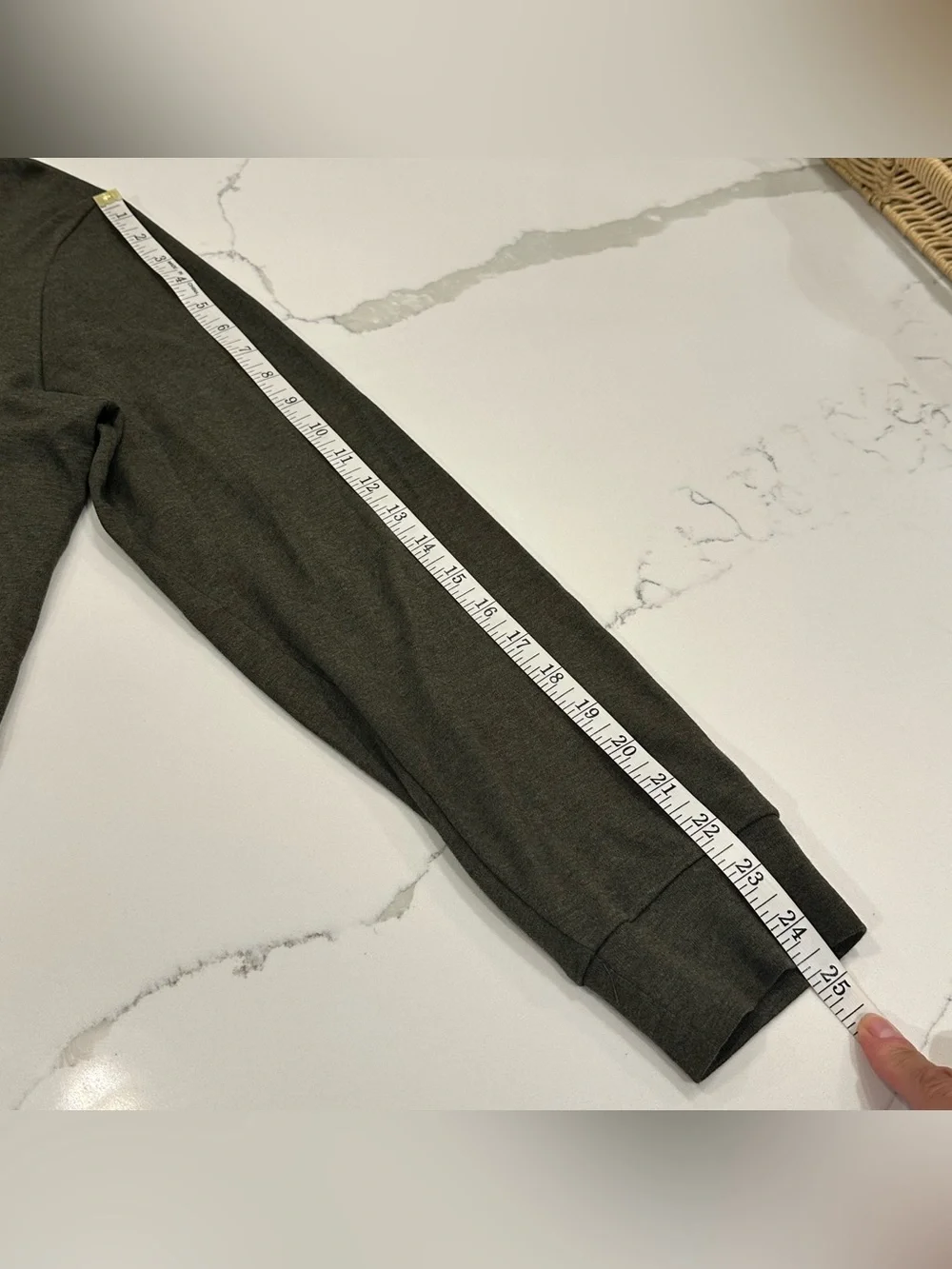 Polo Ralph Lauren Mens Custom Slim  Shirt L Green Suede Placket Preppy Old Money